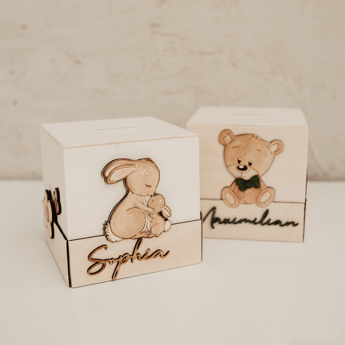 Spardose | personalisiert aus Holz