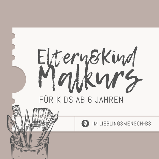 Eltern & Kind Malkurs | 4 Wochenkurs NOVEMBER