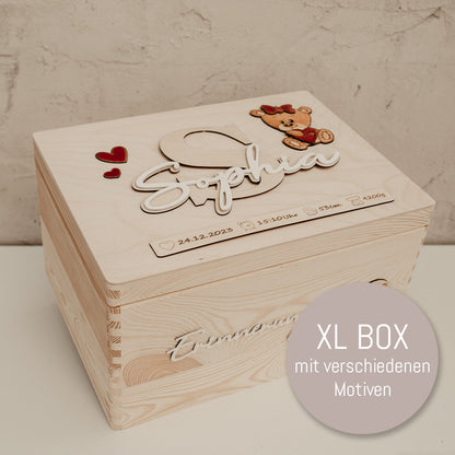 Erinnerungsbox XL | verschiedenen Motive, personalisiert